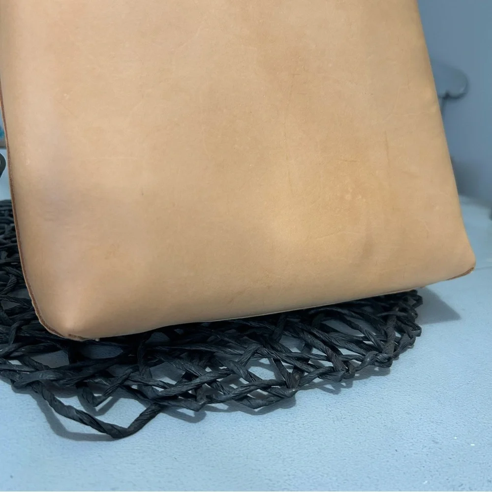 Consuela Diego Natural Leather Tote NWT - Picture 9 of 10